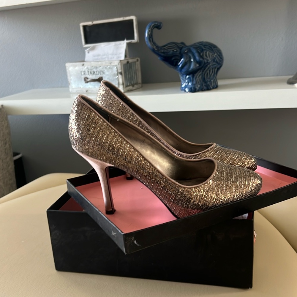 Nina glitter shoes from Macy’s
